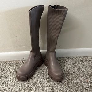 Toni Lug Sole Talk Boot from JustFab
